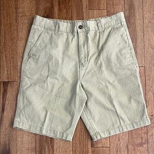 Men's Tan Shorts Faded Glory Size 34